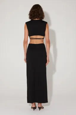Hansen & Gretel Whitaker Top and Lissa Skirt Set Black Size 10 for rent on The Volte - image 2