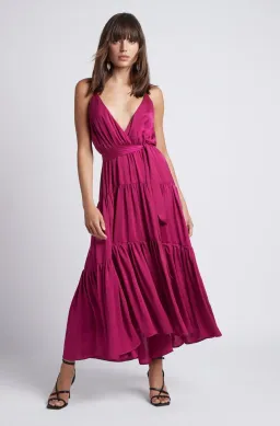 Sheike Sirocco Dress Pink Size 6 for rent on The Volte - image 1