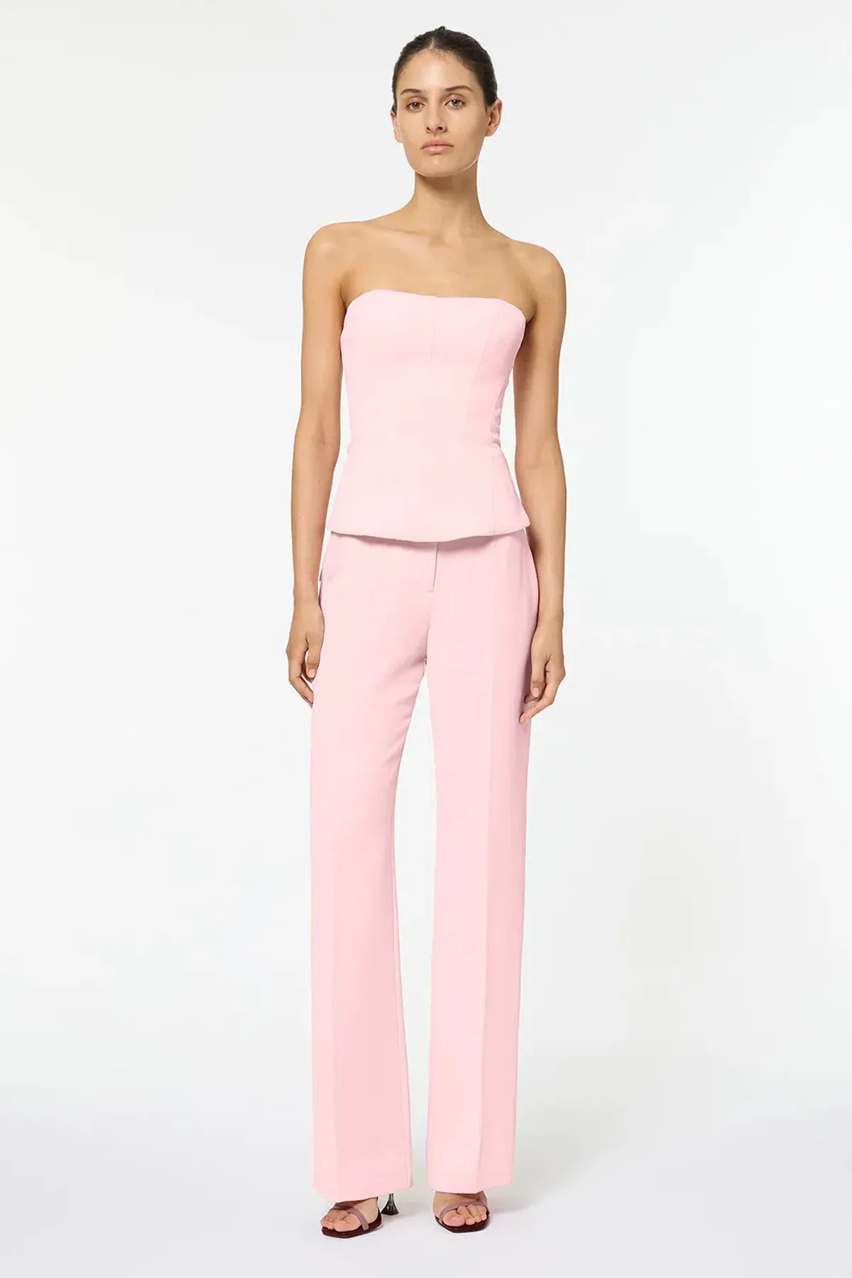 Manning Cartell Editors Pick Top and Pants Set Pink Size AU 8 - Image 1