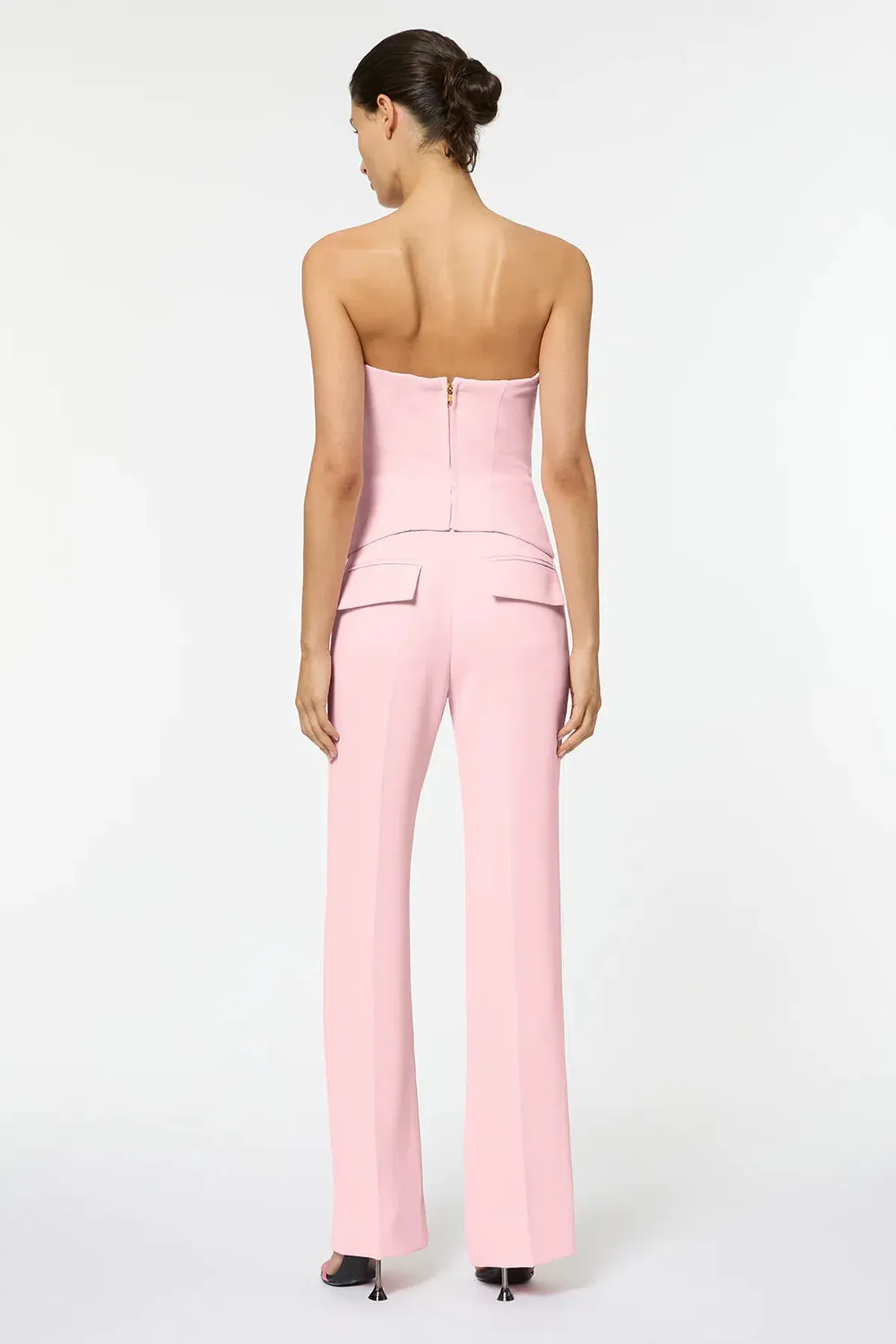Manning Cartell Editors Pick Top and Pants Set Pink Size AU 8 - Image 3