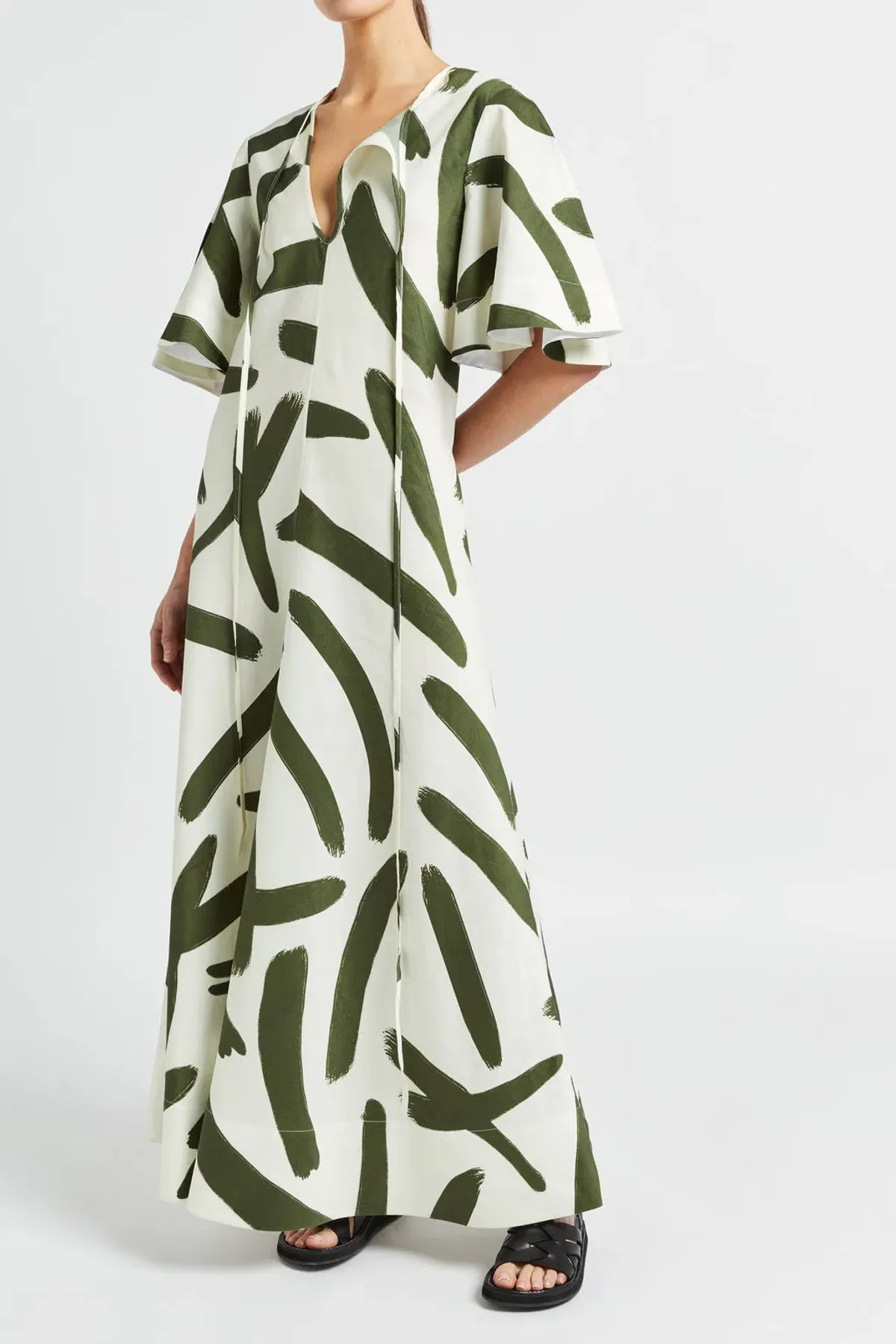 Lee Mathews Ava Maxi Dress Multi Size 4 for rent on The Volte - main image