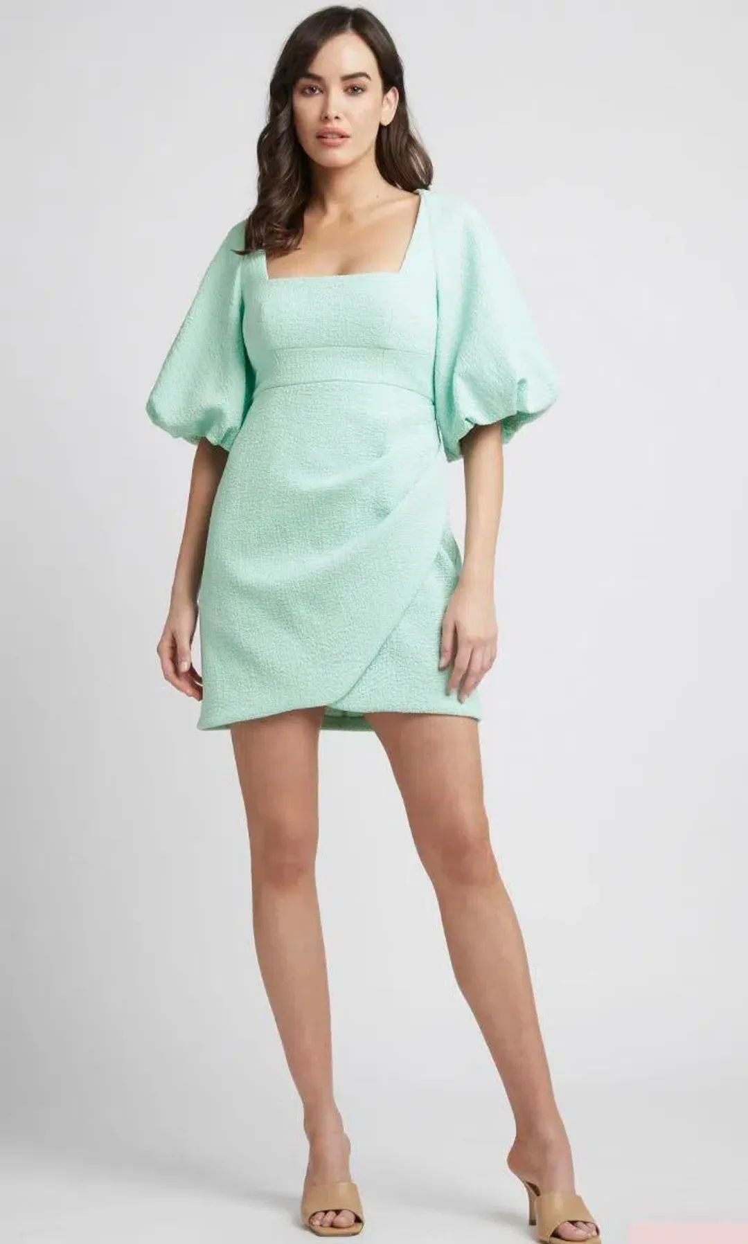 Sheike Miami Dress Seafoam Size 10 for rent on The Volte - main image