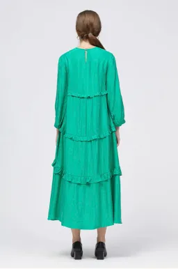 BÚL NAS The Nas Dress Green Size 12 for rent on The Volte - image 2