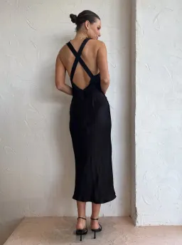 Shona Joy Camille Dress Black Size 10 for rent on The Volte - image 4