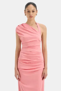 Sir the Label Giacomo Gathered Gown Pink Size 6 for rent on The Volte - image 2