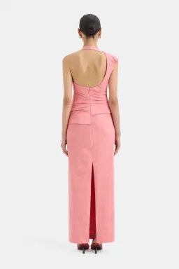 Sir the Label Giacomo Gathered Gown Pink Size 6 for rent on The Volte - image 4