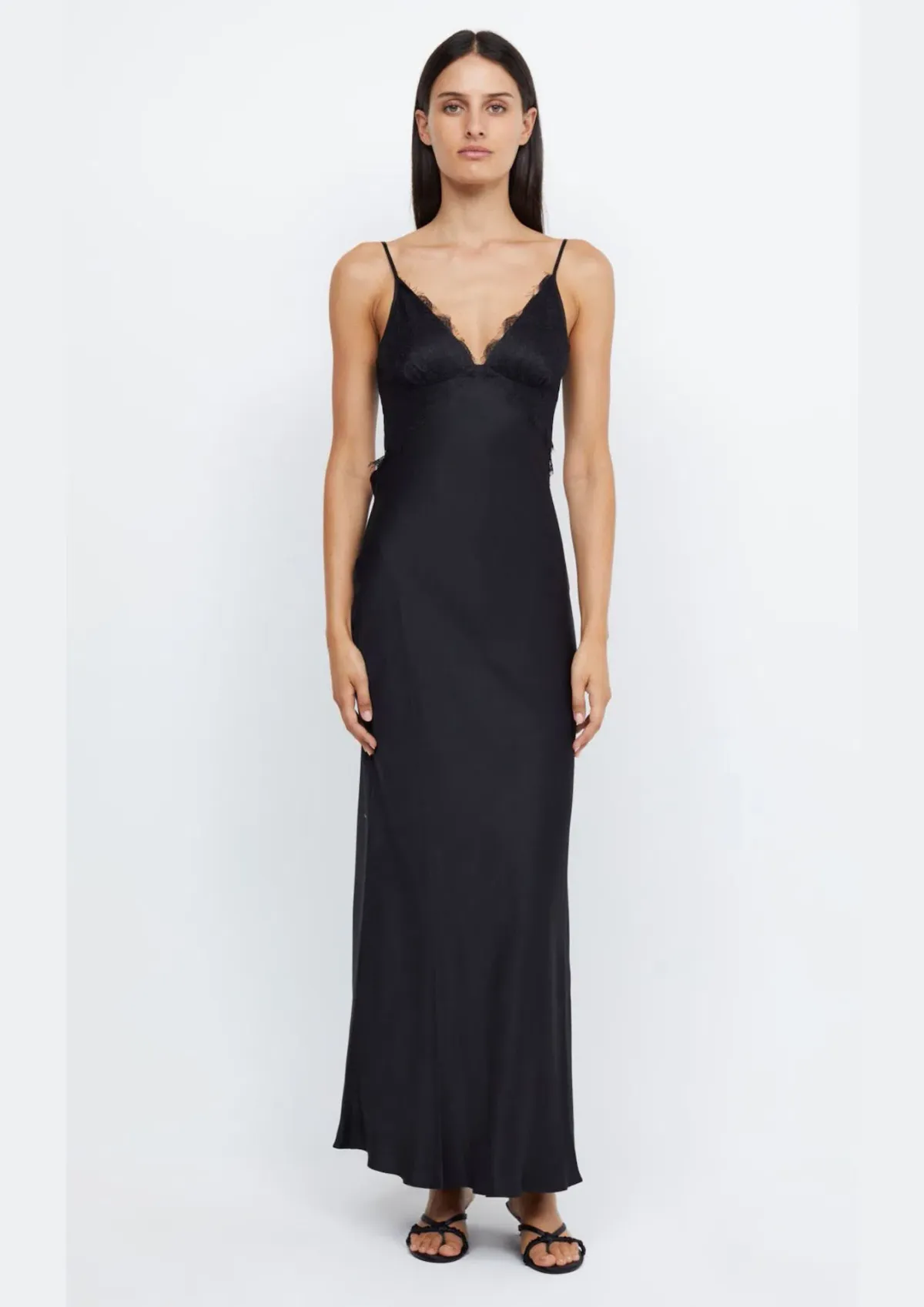 Bec & Bridge Emery Lace Maxi Dress Black Size 10 - Image 1