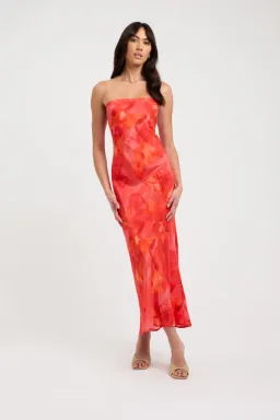 Kookai Zya Slip Dress Floral Size 6 for rent on The Volte - image 1