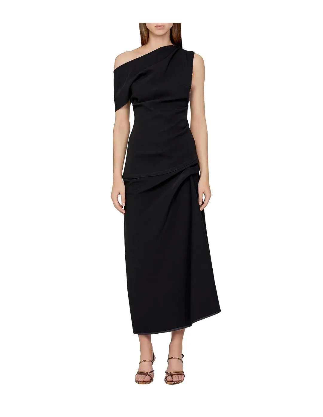 Acler Thistle Top and Skirt Set Black Size 14 for rent on The Volte - main image