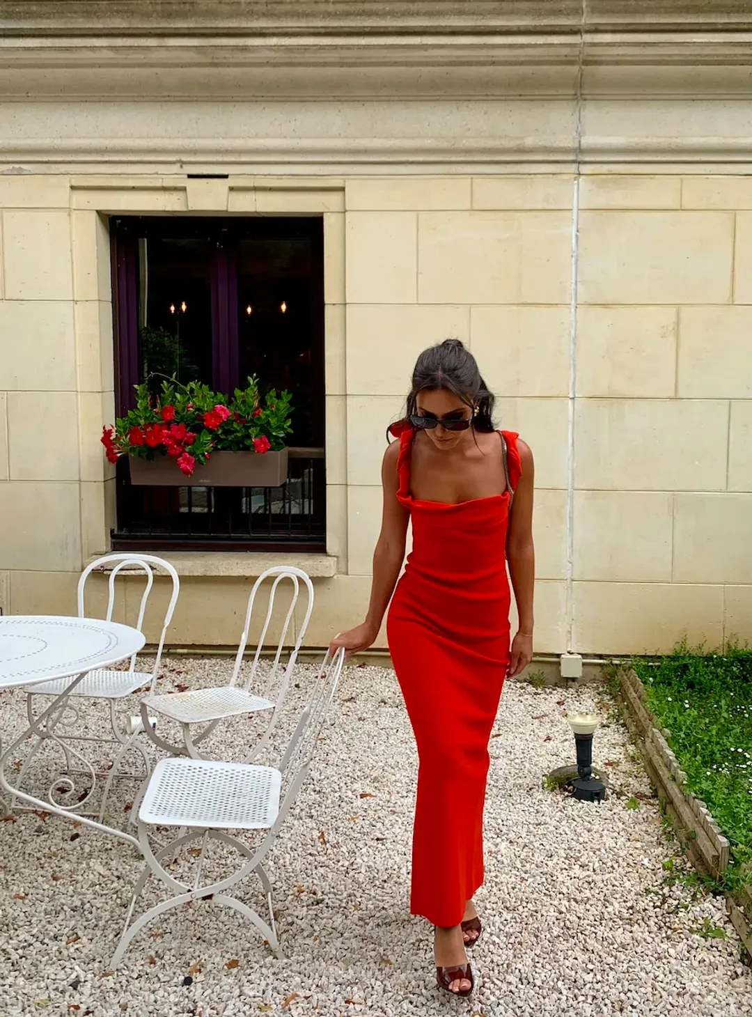 Jacquemus La Robe Maille Alca Dress Red Size FR32 / AU 4 for rent on The Volte - main image