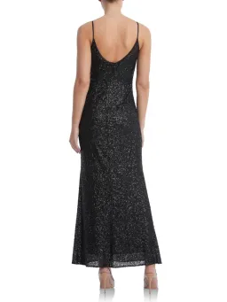 Moss and Spy Greta Gown Black Size AU 12 for rent on The Volte - image 2
