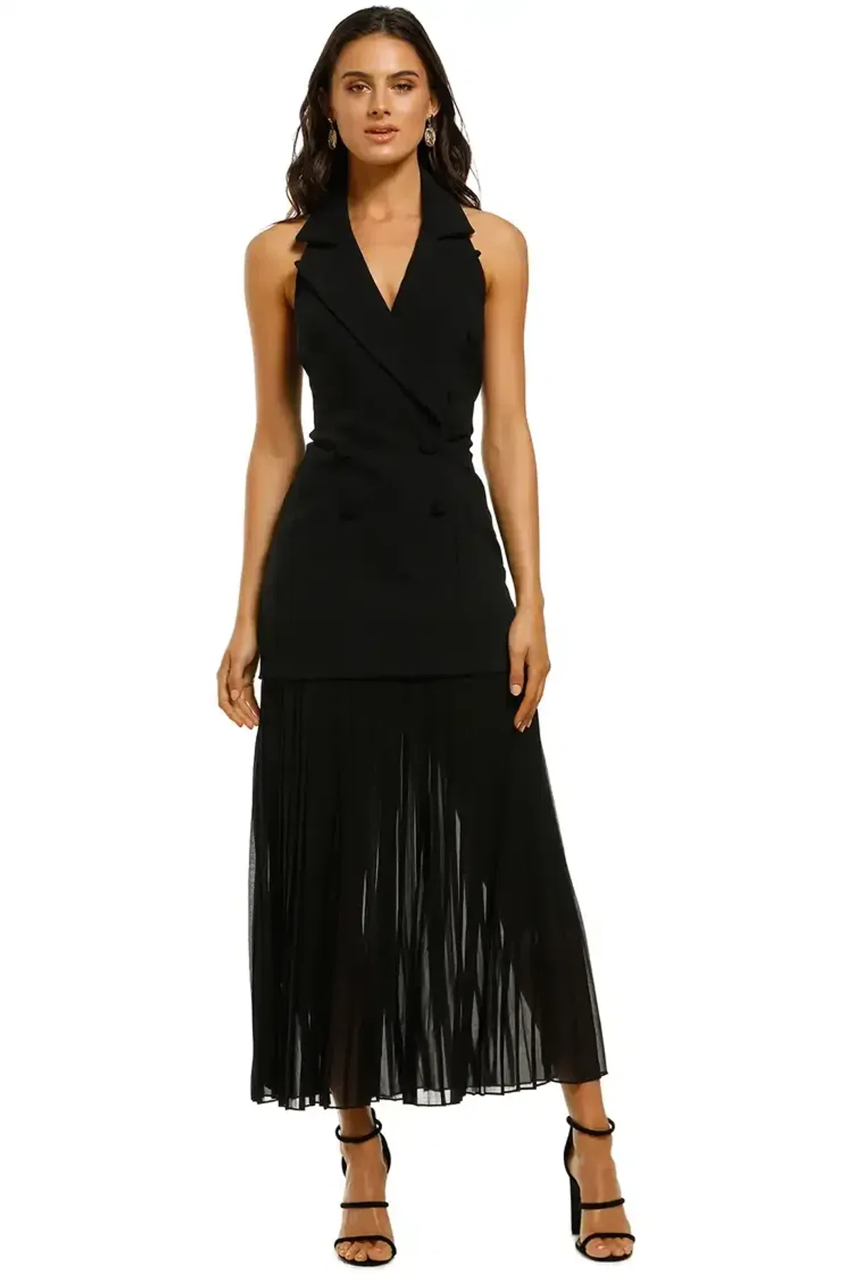 MISHA Sammiah Dress Black Size 8/S - Image 1