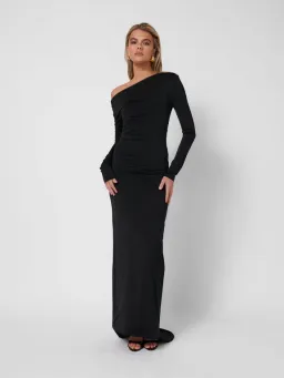Effie Kats Margot Maxi Dress Black Size 8 for rent on The Volte - image 1