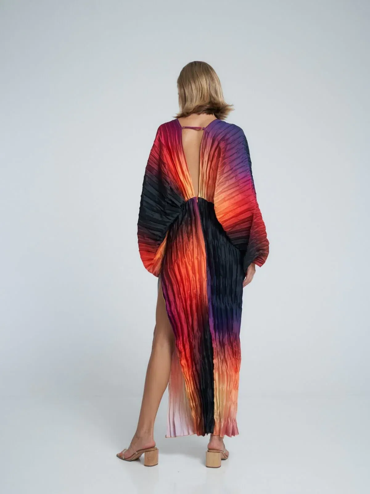 Lidee De Luxe Gown in Fire Ombré Size 8 - Image 2