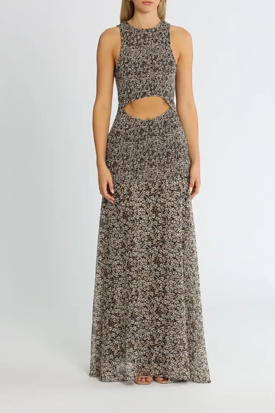 MISHA Hermione Dress Meadow Floral Print Size 14 for rent on The Volte - main image