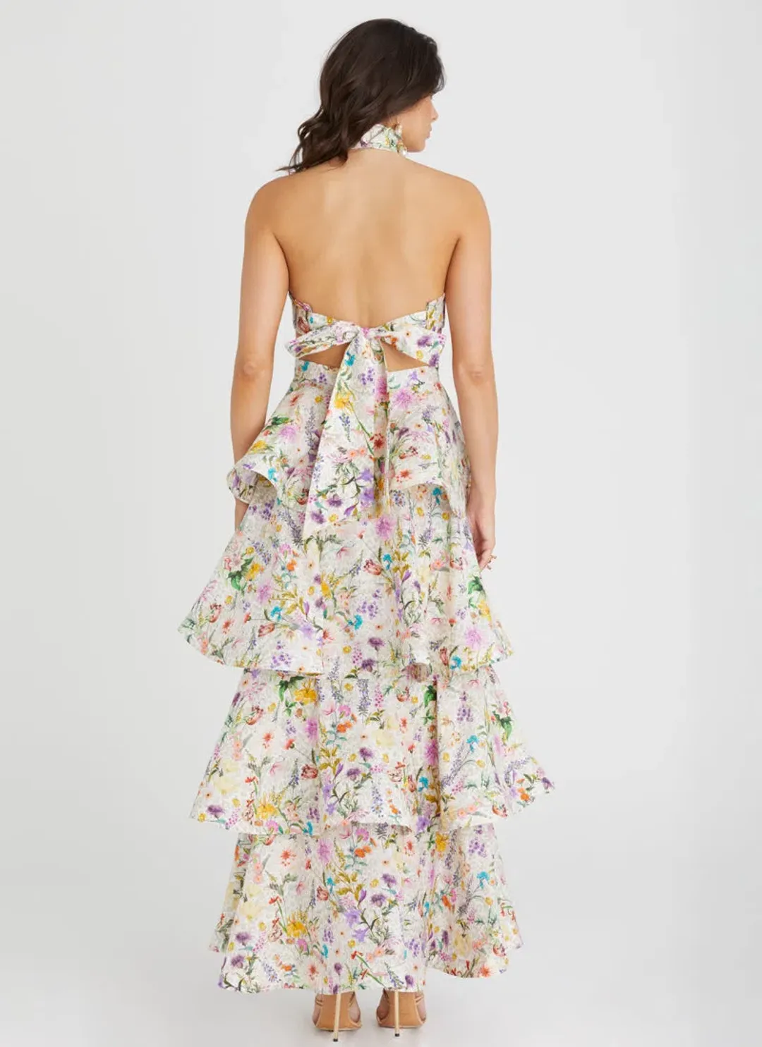 Aqua Blu Jardine Heather Dress Floral Size 12 for rent on The Volte - main image