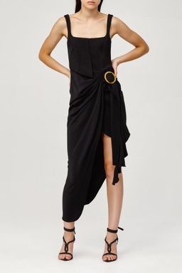 Acler Maine Dress Black size 12 for rent on The Volte - image 1