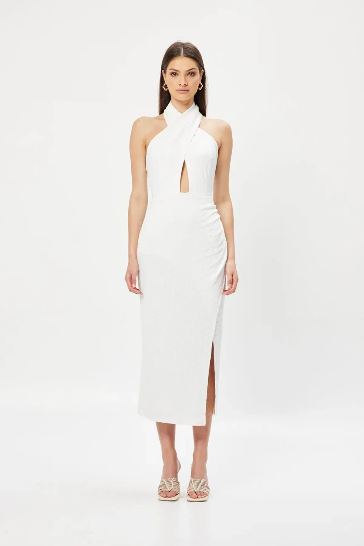 Elliat Kalinago Dress White Size M/ AU 10 - Image 1