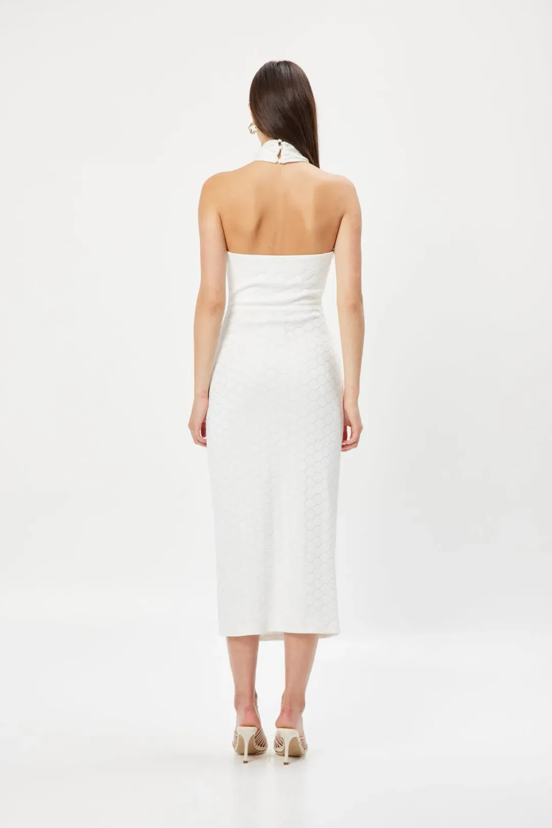 Elliat Kalinago Dress White Size M/ AU 10 for rent on The Volte - main image