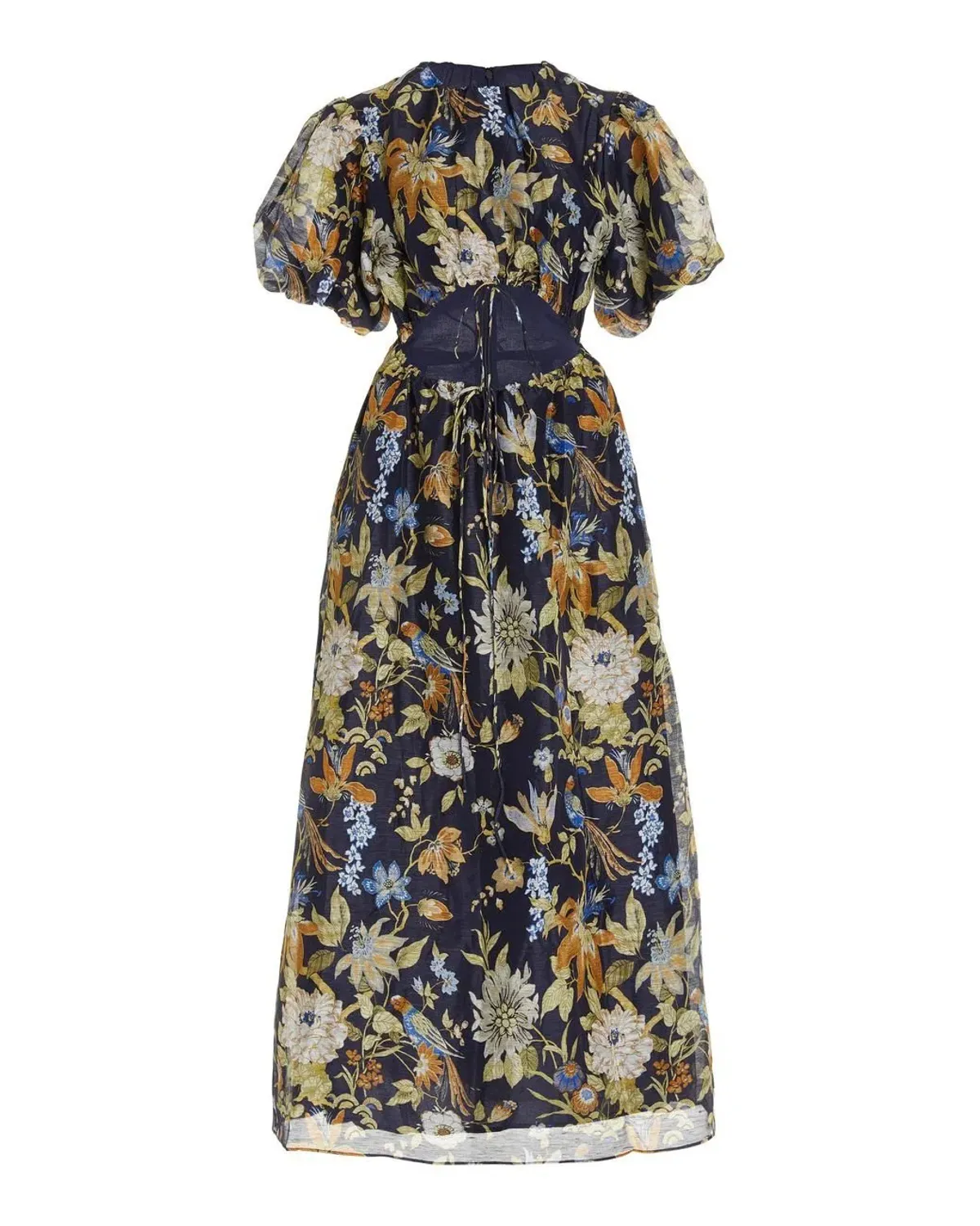 Sir the Lable Lillian Puff Sleeve Maxi Dress Floral Size 12 - Image 4