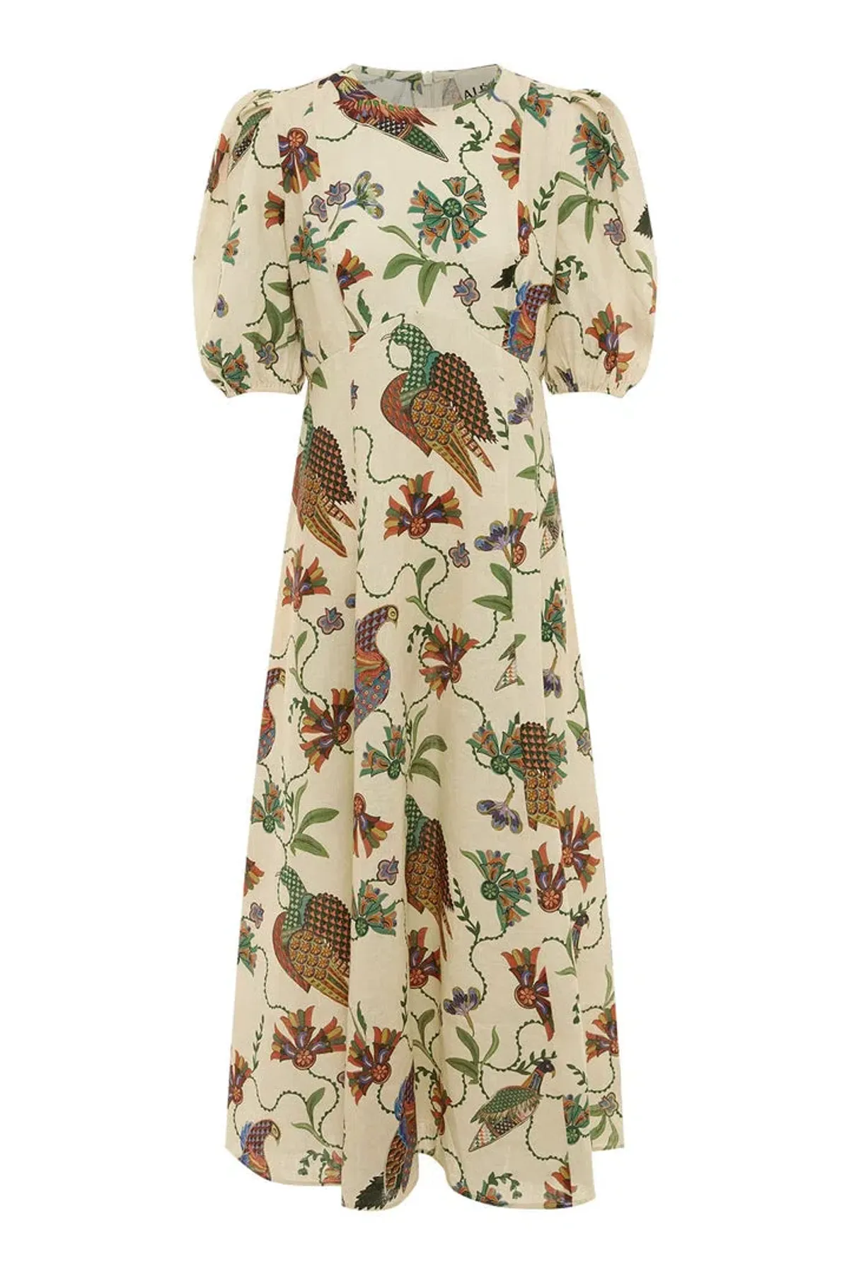 Alemais Birdie Midi Dress Print Size 8 - Image 3