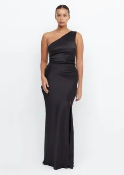Bec & Bridge Dreamer Asym Maxi Dress in Black Size 10 for rent on The Volte - image 1
