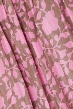 Hannah Artwear Surya Open Back Maxi Dress in Pink One Size for rent on The Volte - image 4