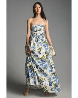 Reformation Kastoria Maxi Gown in Lucca Size AU 8 for rent on The Volte - image 1