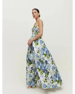 Reformation Kastoria Maxi Gown in Lucca Size AU 8 for rent on The Volte - image 3