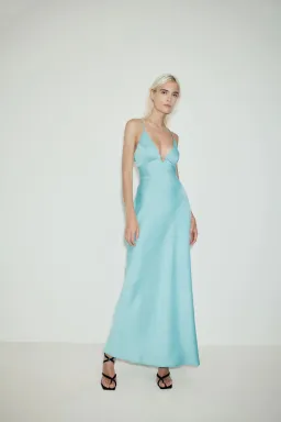 Manning Cartell Time to Shine Maxi Dress in Sky Blue Size 6 for rent on The Volte - image 5