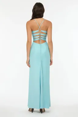 Manning Cartell Time to Shine Maxi Dress in Sky Blue Size 6 for rent on The Volte - image 3