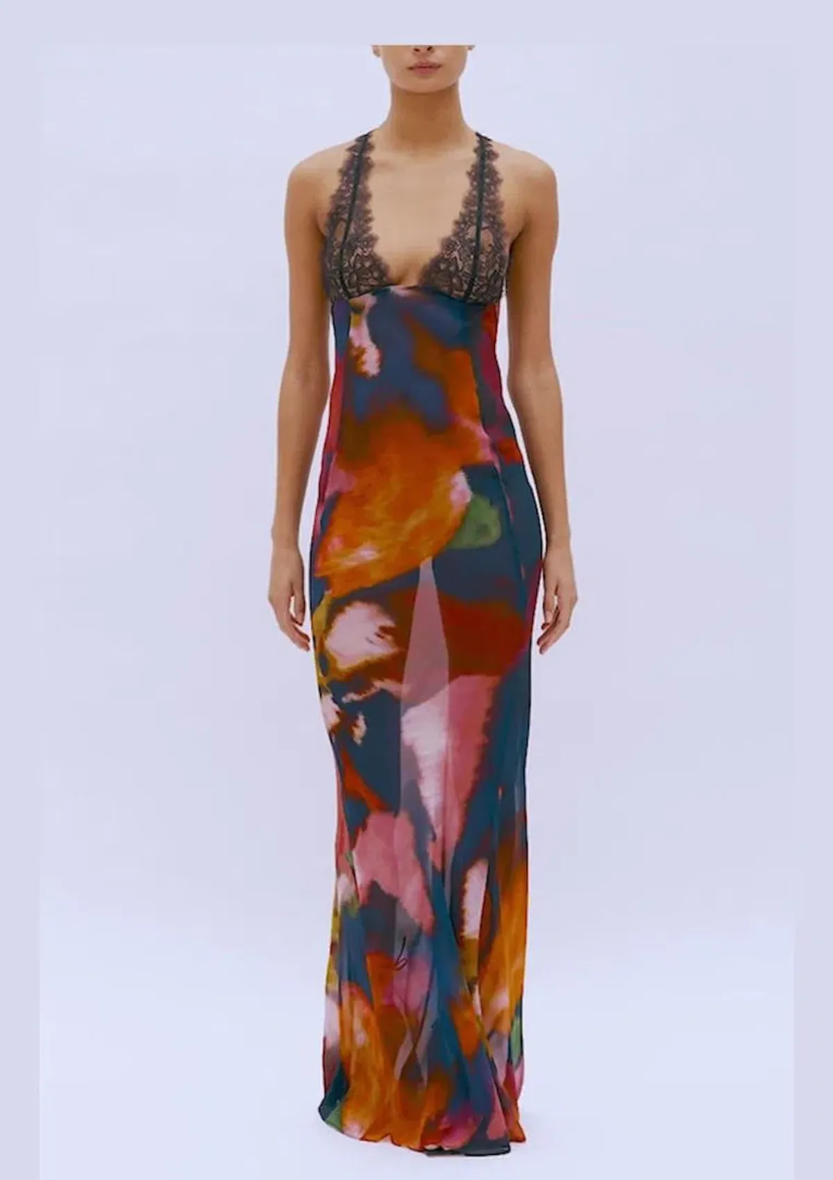 Rat & Boa Paola Maxi Dress Floral Print Size XS / AU 6 - Image 1