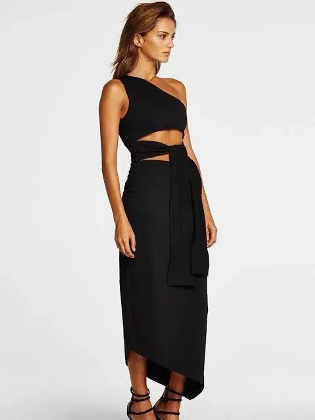Maurie & Eve After Midnight Dress In Black Size 8 for rent on The Volte - main image