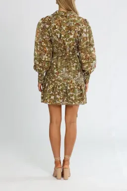 Ministry of Style Floral In Disguise Mini Dress Multi Print Size 12 for rent on The Volte - image 3