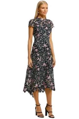 Moss and Spy Birdy Dress Floral Multi Print Size 14 for rent on The Volte - image 2