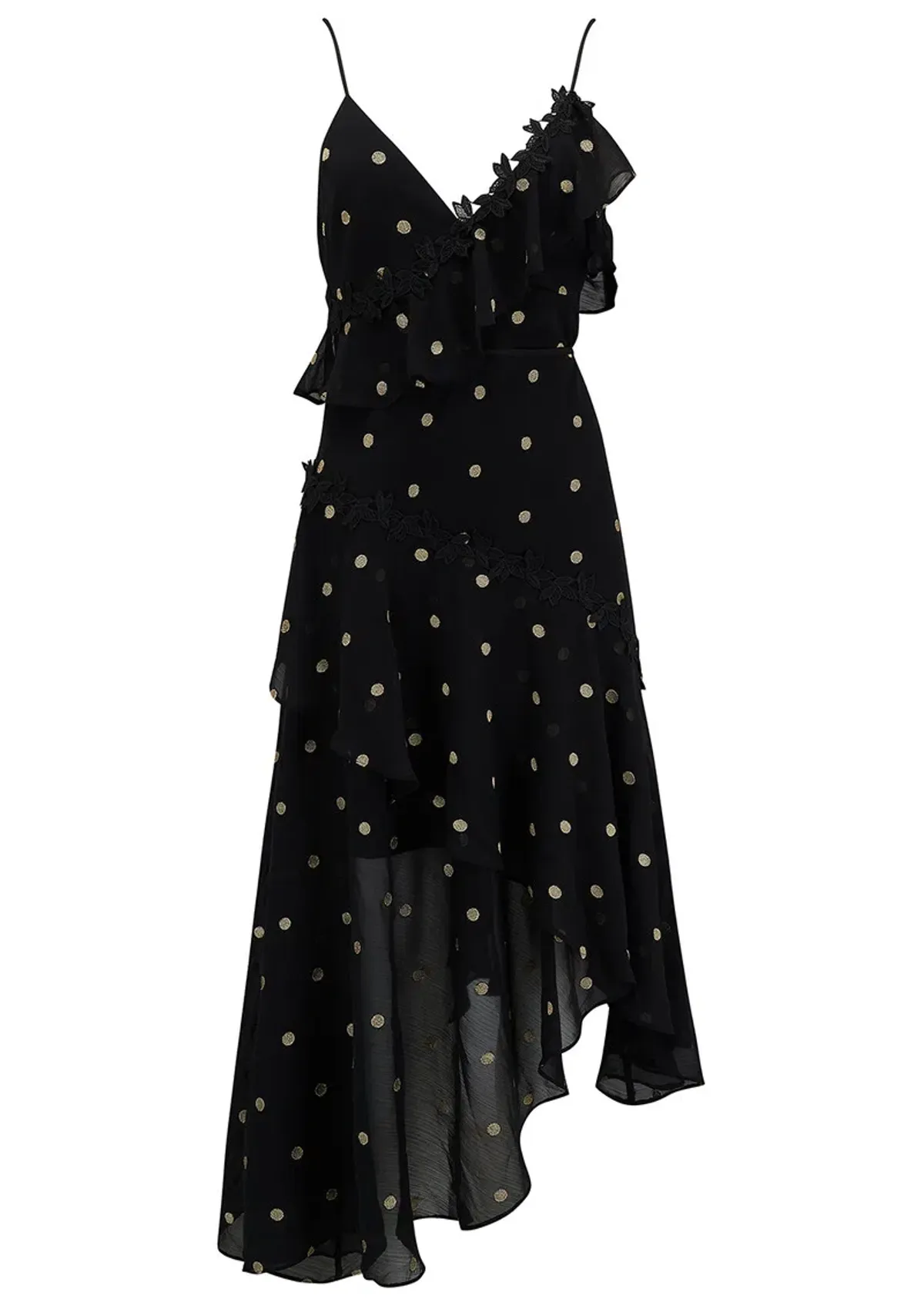 Talulah Solace Midi Dress Black Size 8 - Image 2