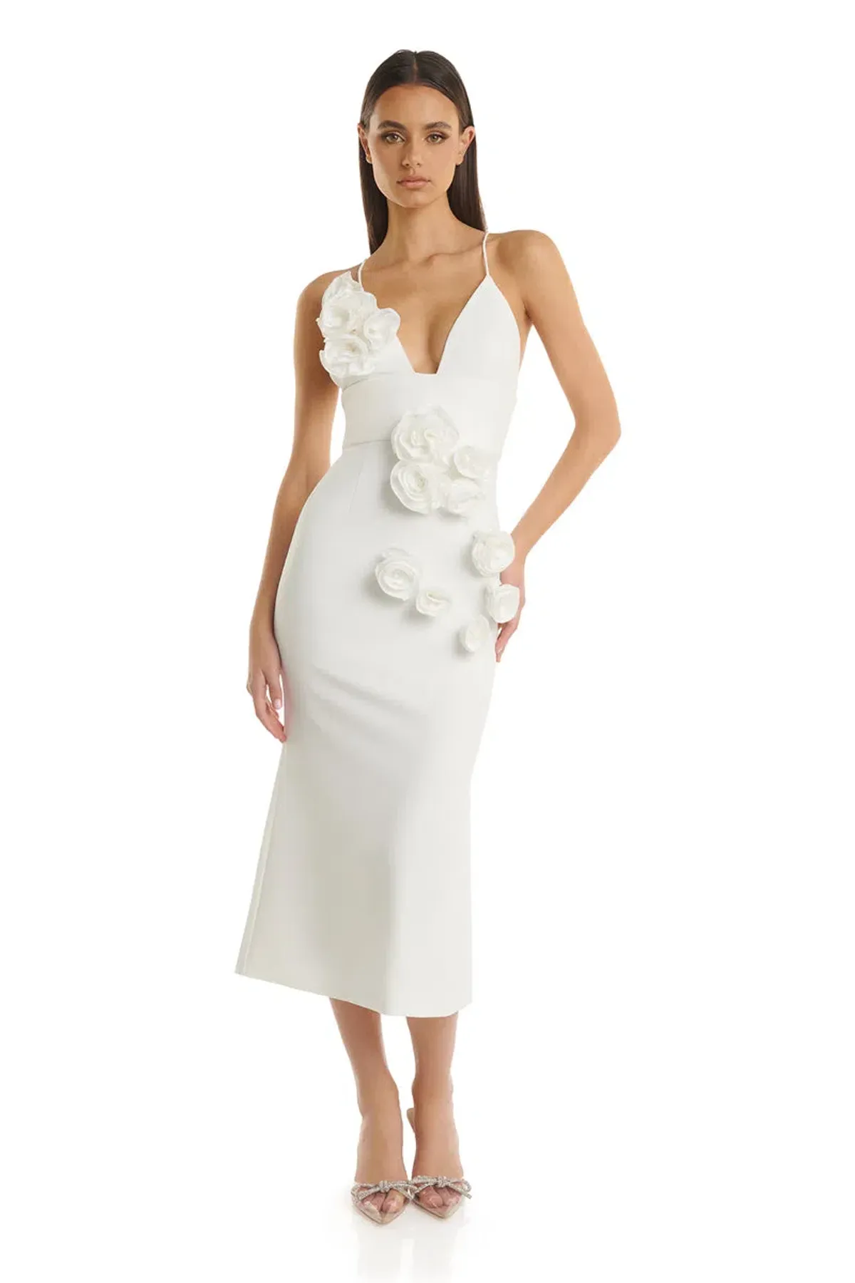Eliya The Label April Dress White Size 6 - Image 2