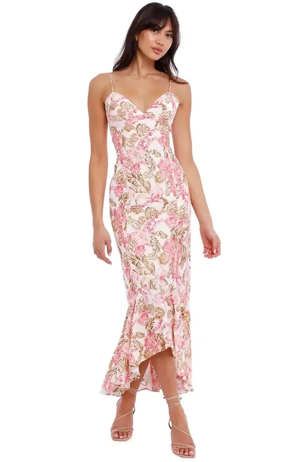 Significant Other Sangria Dress Floral Multi Print Size 10 for rent on The Volte - main image