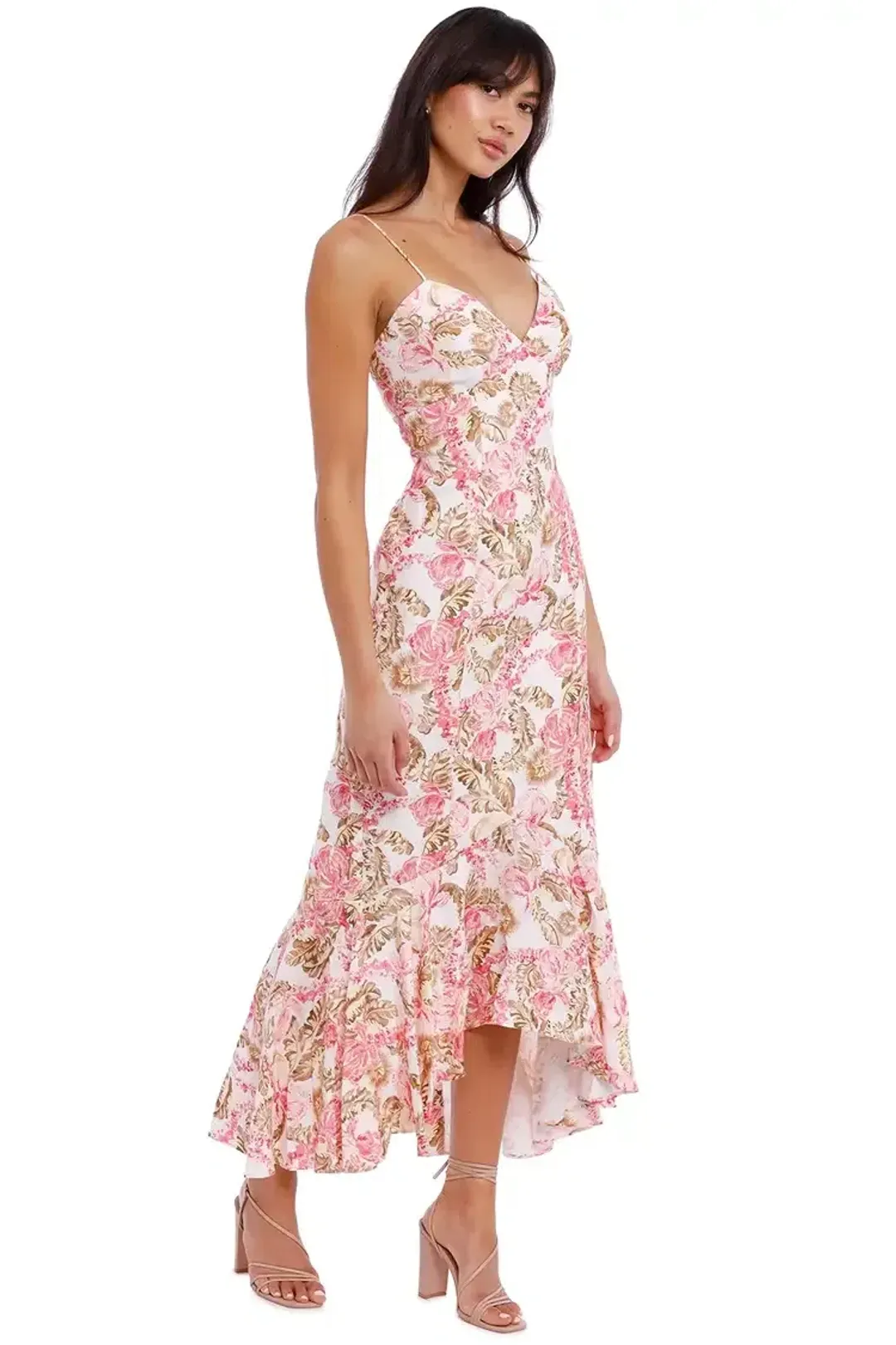 Significant Other Sangria Dress Floral Multi Print Size 10 for rent on The Volte - main image