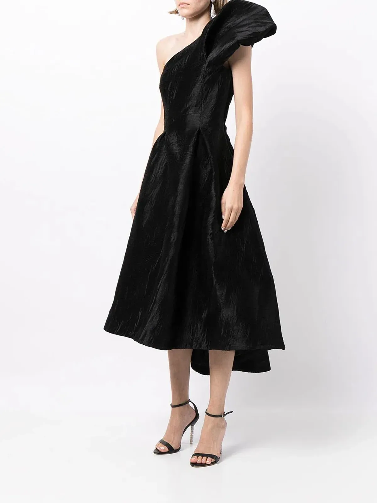 Rachel Gilbert Angus Midi Gown Black Size 0 / AU 6 for rent on The Volte - main image