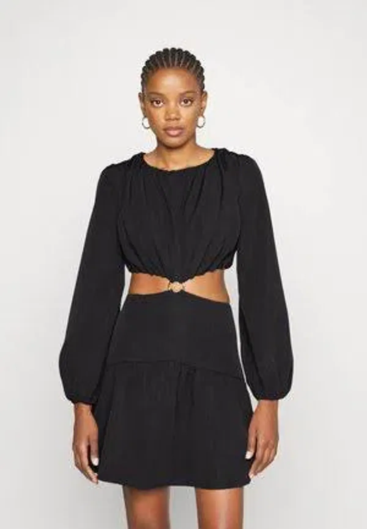 Mossman Streamline Mini Dress Black Size 6 - Image 6