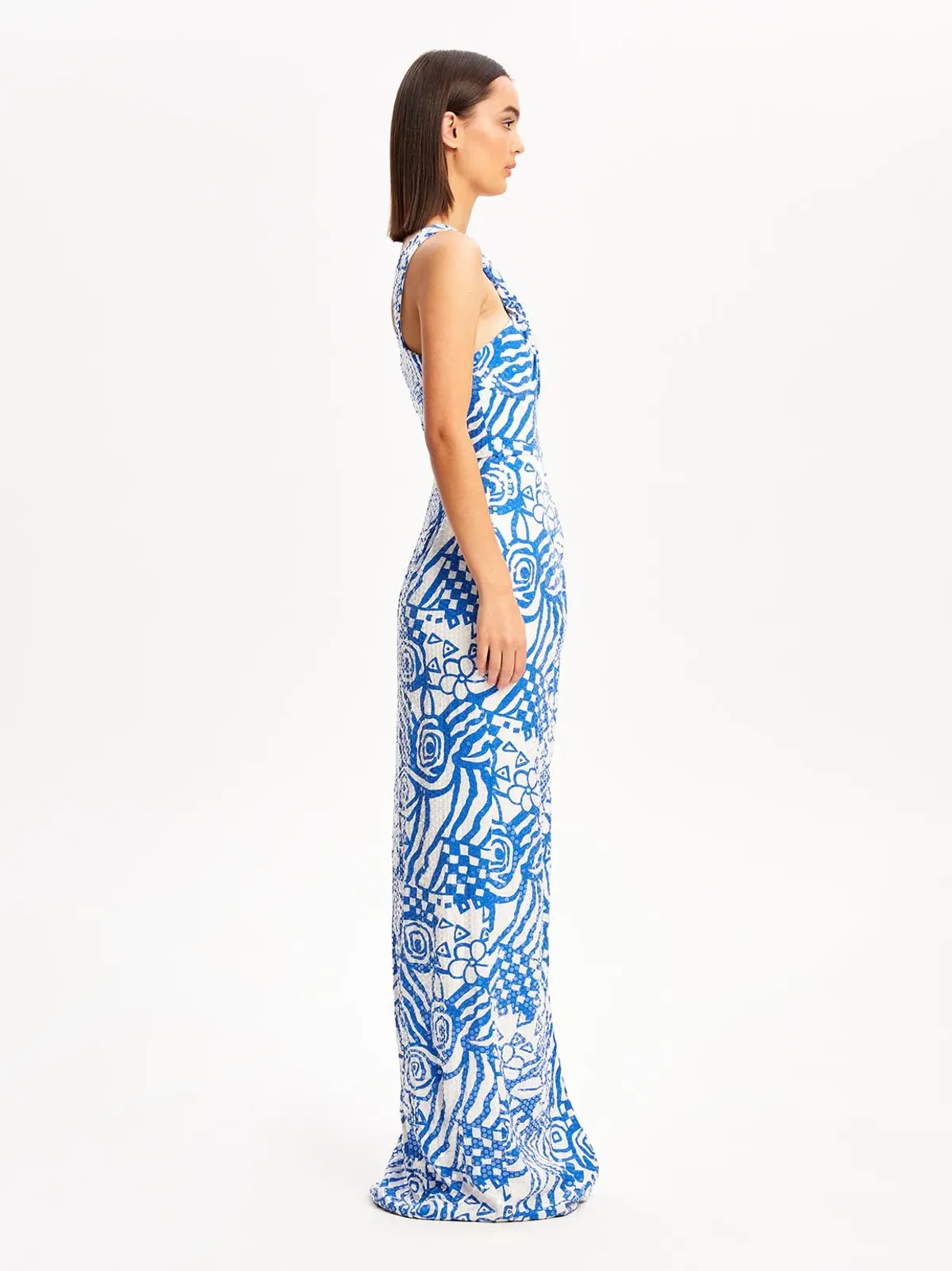Alice McCall Daisy Daze Gown in Royal Size 8 AU - Image 4