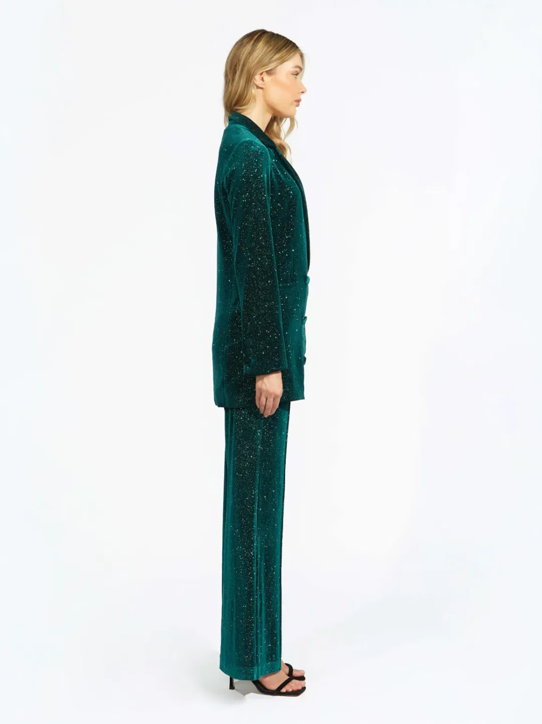 Alice McCall Midnight Magic Two-Piece Forest Green Size 6 for rent on The Volte - main image