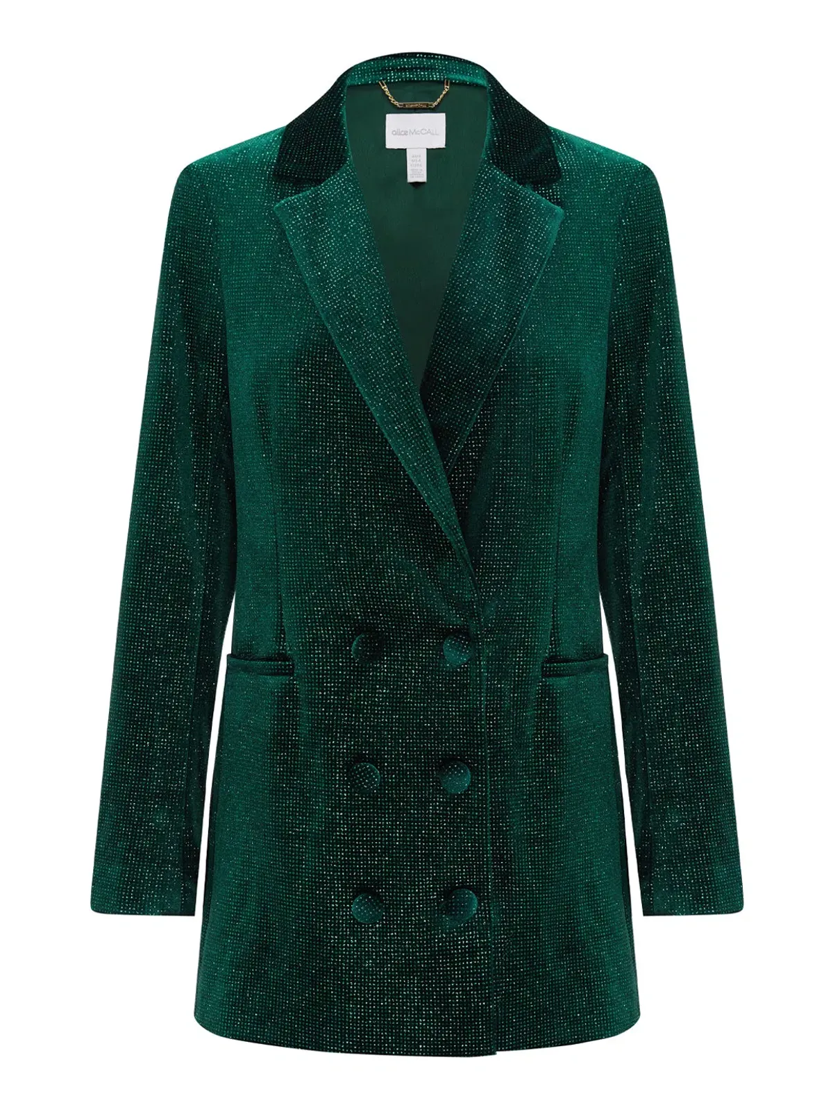Alice McCall Midnight Magic Two-Piece Forest Green Size 6 - Image 5