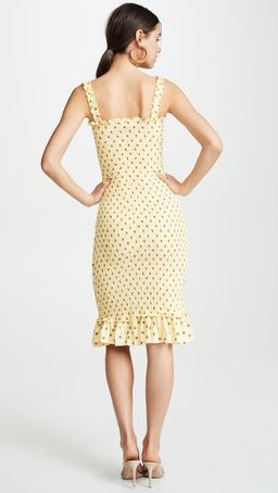 Faithfull The Brand Nadine Midi Yellow Dress Size 6 for rent on The Volte - image 2