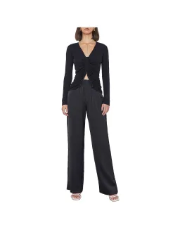 Viktoria & Woods Harper Merino Cardigan Black Size 1 / AU 8 for rent on The Volte - image 2
