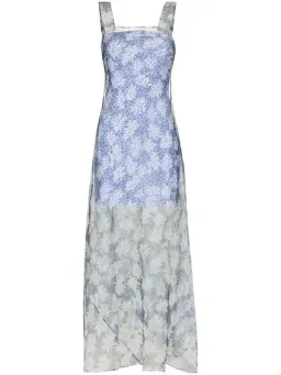 Sir The Label Anais Maxi Dress Blue Size 2/Au 10 for rent on The Volte - image 3