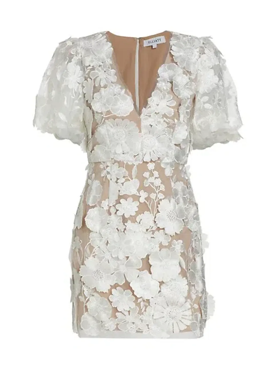 Elliat - Zayla Dress White - Size 12 for rent on The Volte - main image