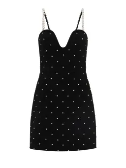 Rebecca Valance After Hours Mini Dress Black Size 10 for rent on The Volte - image 2