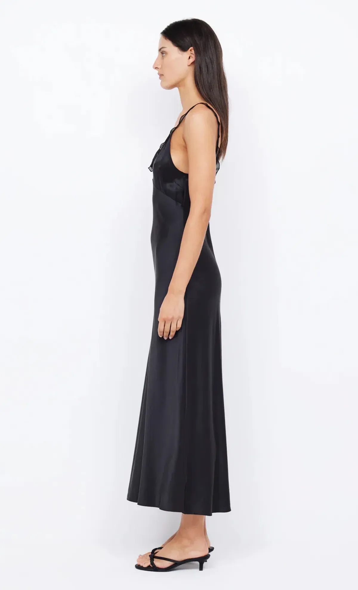 Bec & Bridge Archer Midi Dress Black Size AU 6 - Image 4